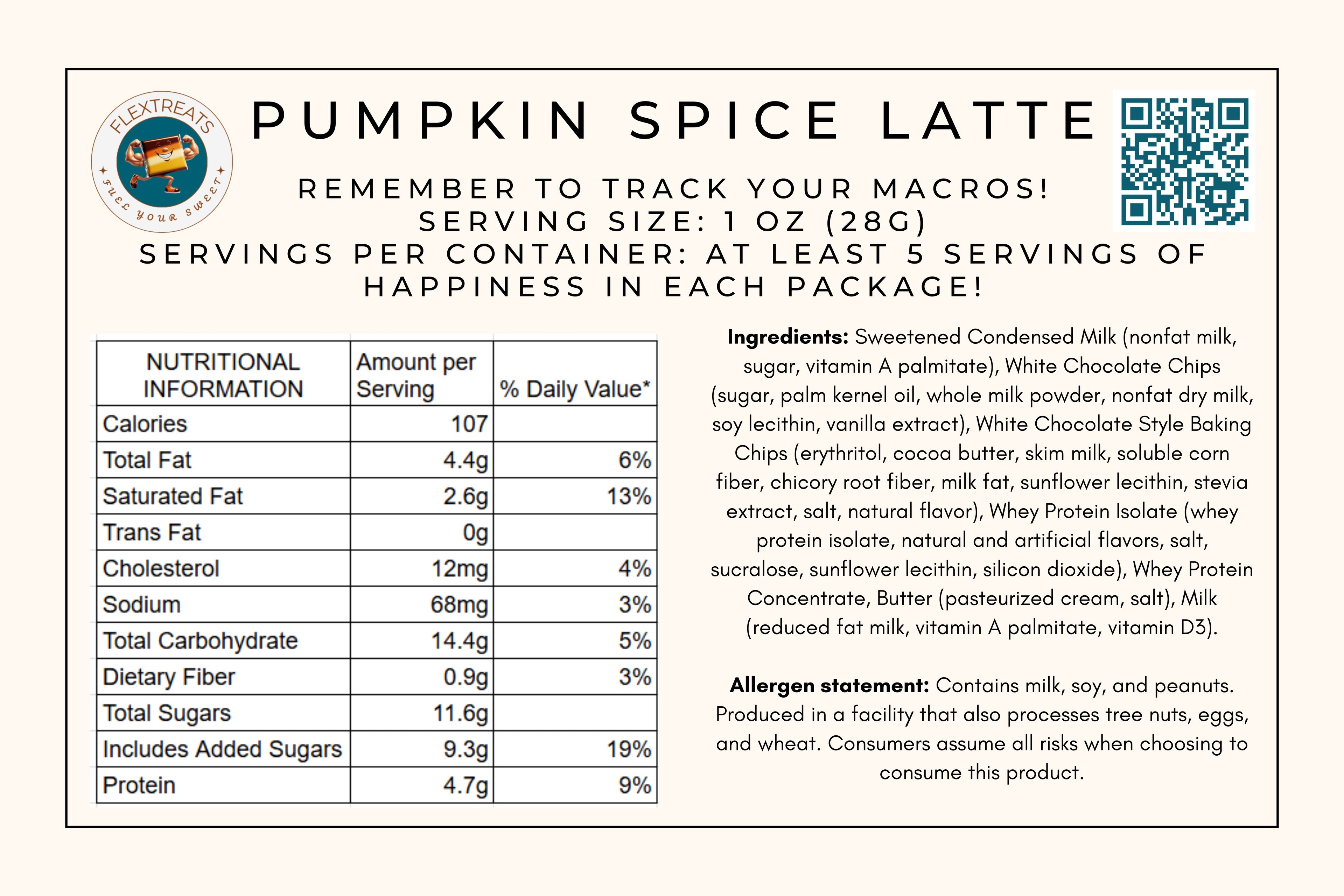 SEASONAL!!! Pumpkin Spice Latte
