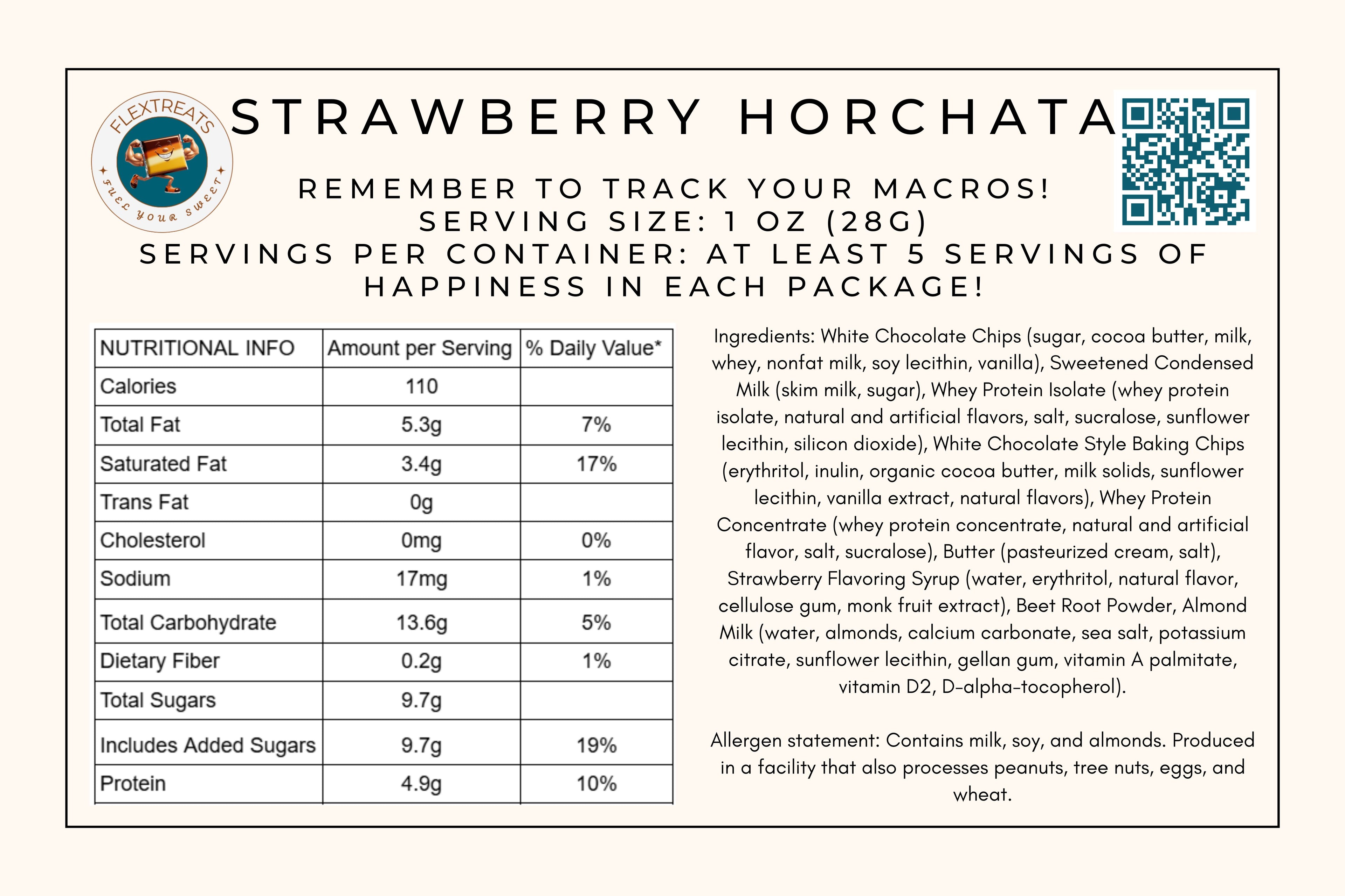 Strawberry Horchata